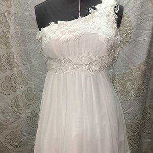Short White Formal Dress